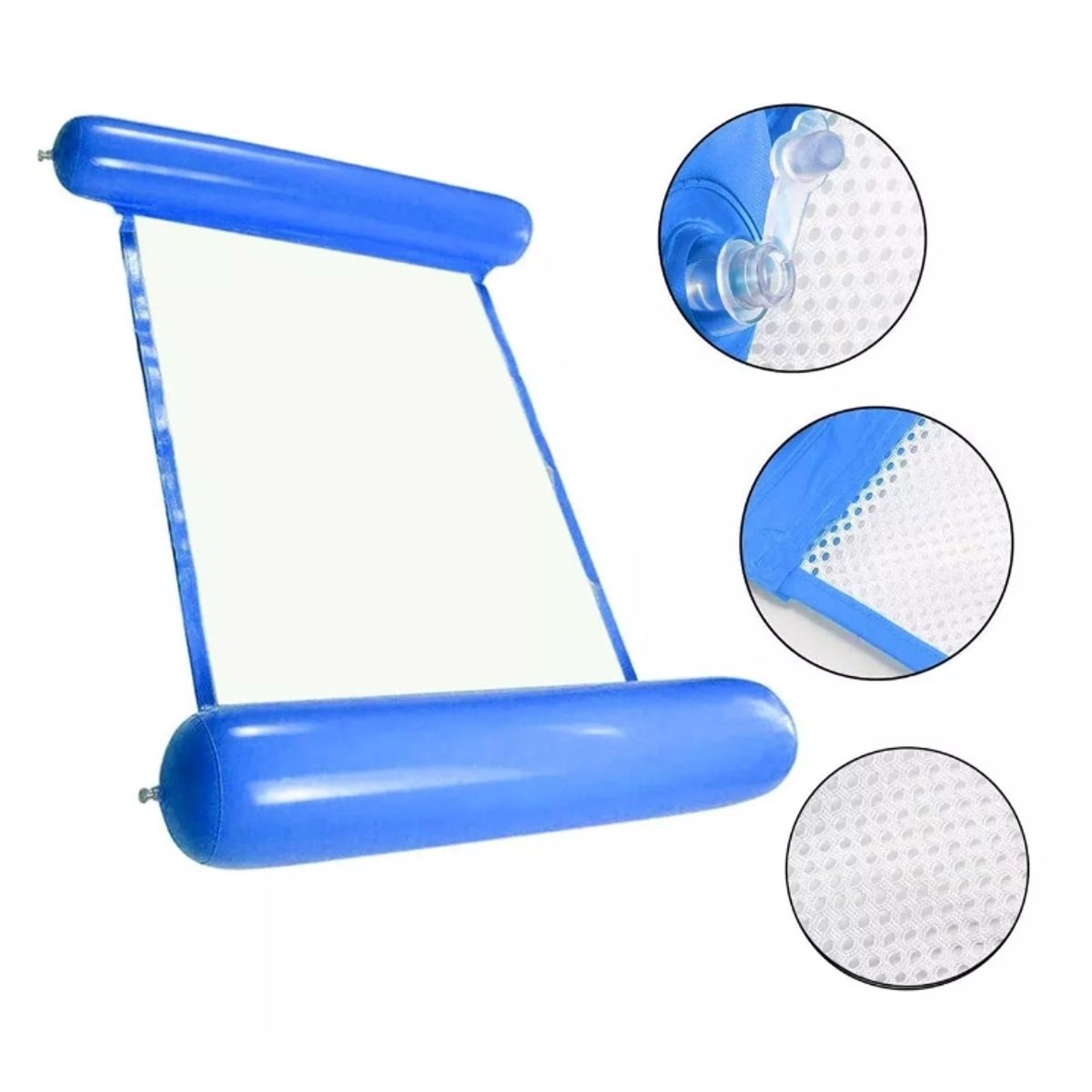 GENERICO - Flotador Silla Hamaca Colchón Inflable Piscina