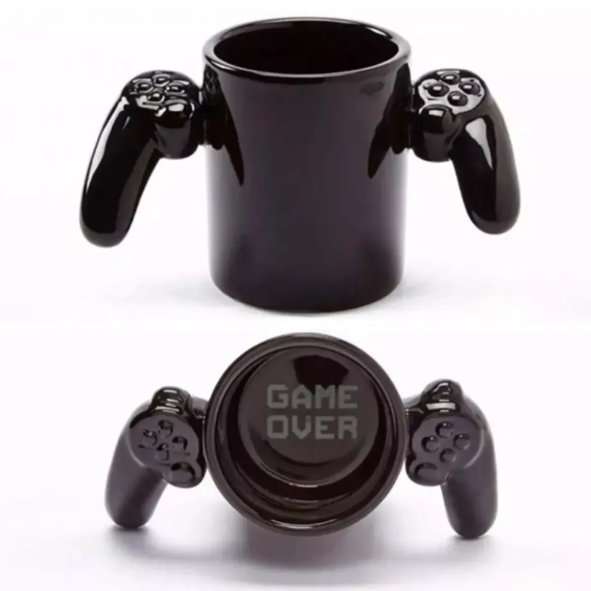 GENERICO - Taza Tazón Joystick Game Over Mug Ceramica