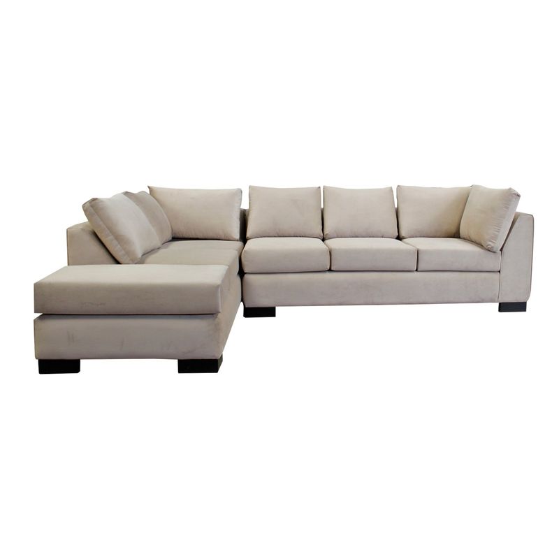 SOFAS MONTALBA - Seccional izquierdo Quanti color Beige
