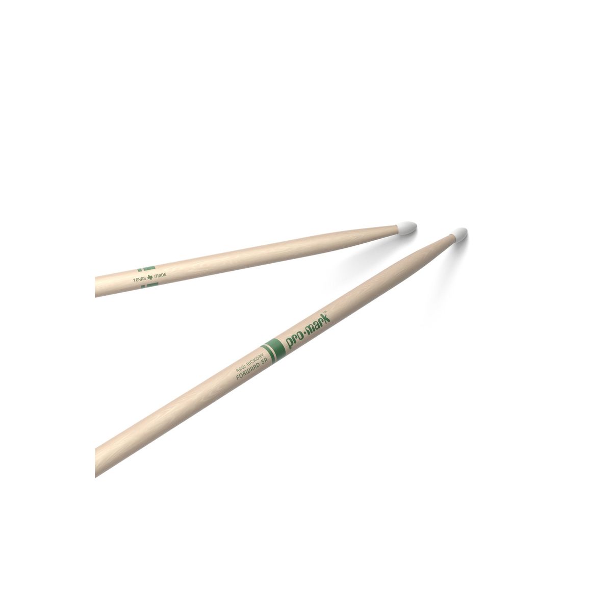 PROMARK - Baquetas 5A Nylon Raw Hickory Forward Pro Mark