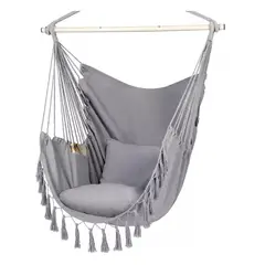 GENERICO - Silla Hamaca Colgante resistente Beige