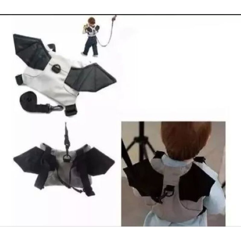 GENERICO - Mochila  Seguridad Bebes Niños Diseño Murciélago