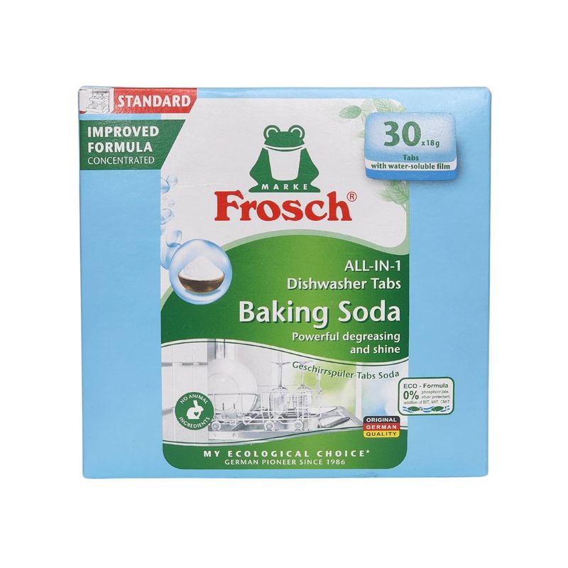 FROSCH - Tabletas Lavavajilla Todo En Uno 30 Unidades