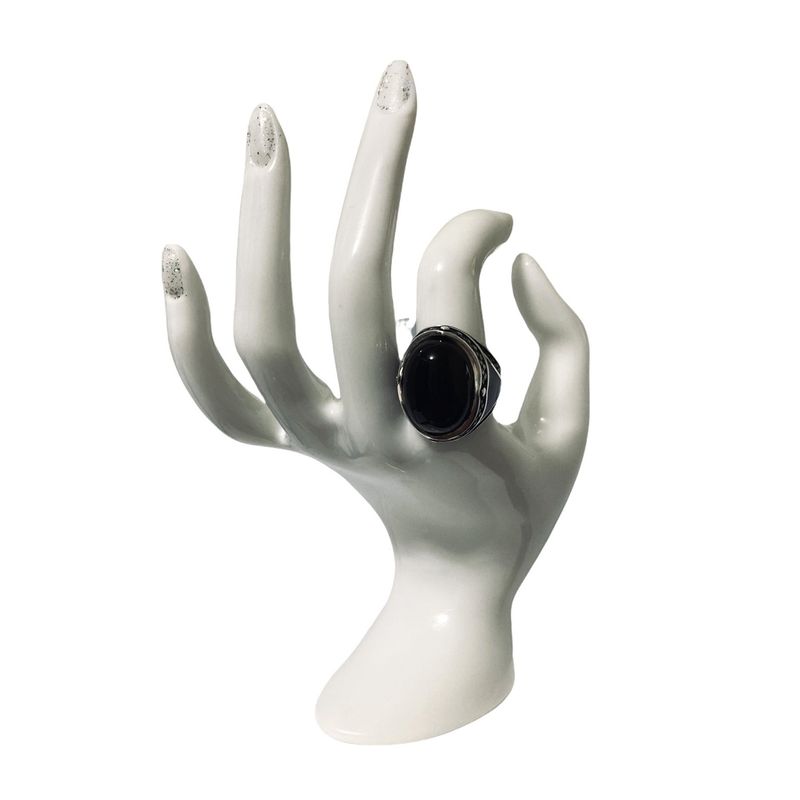 TAETHAI - Anillo de plata 925 con Ónix