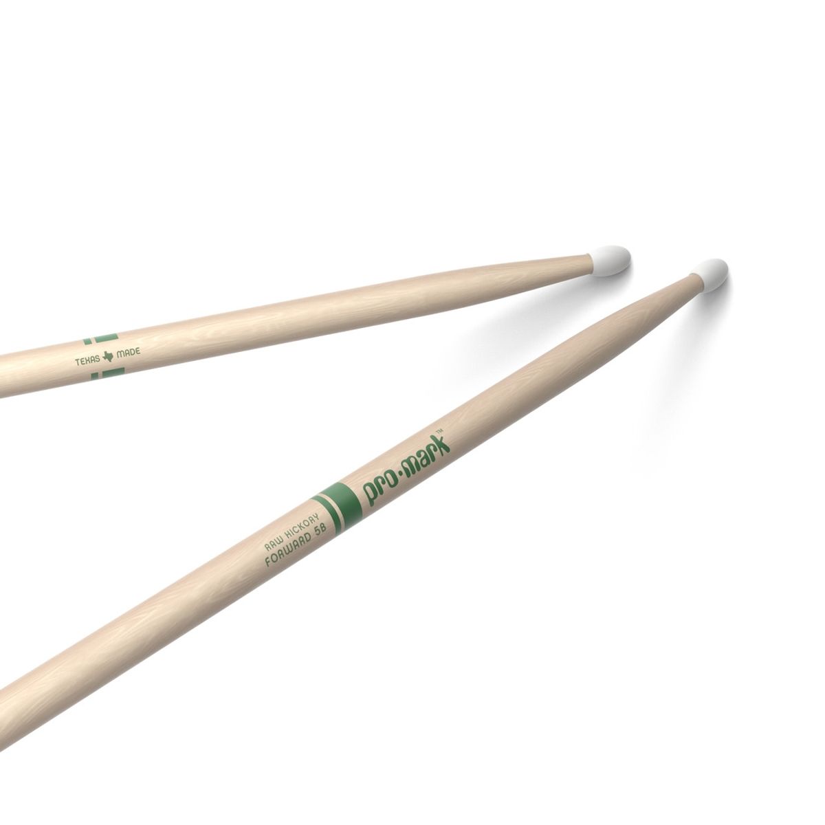 PROMARK - Baquetas 5B Raw Nylon Hickory Forward Pro Mark