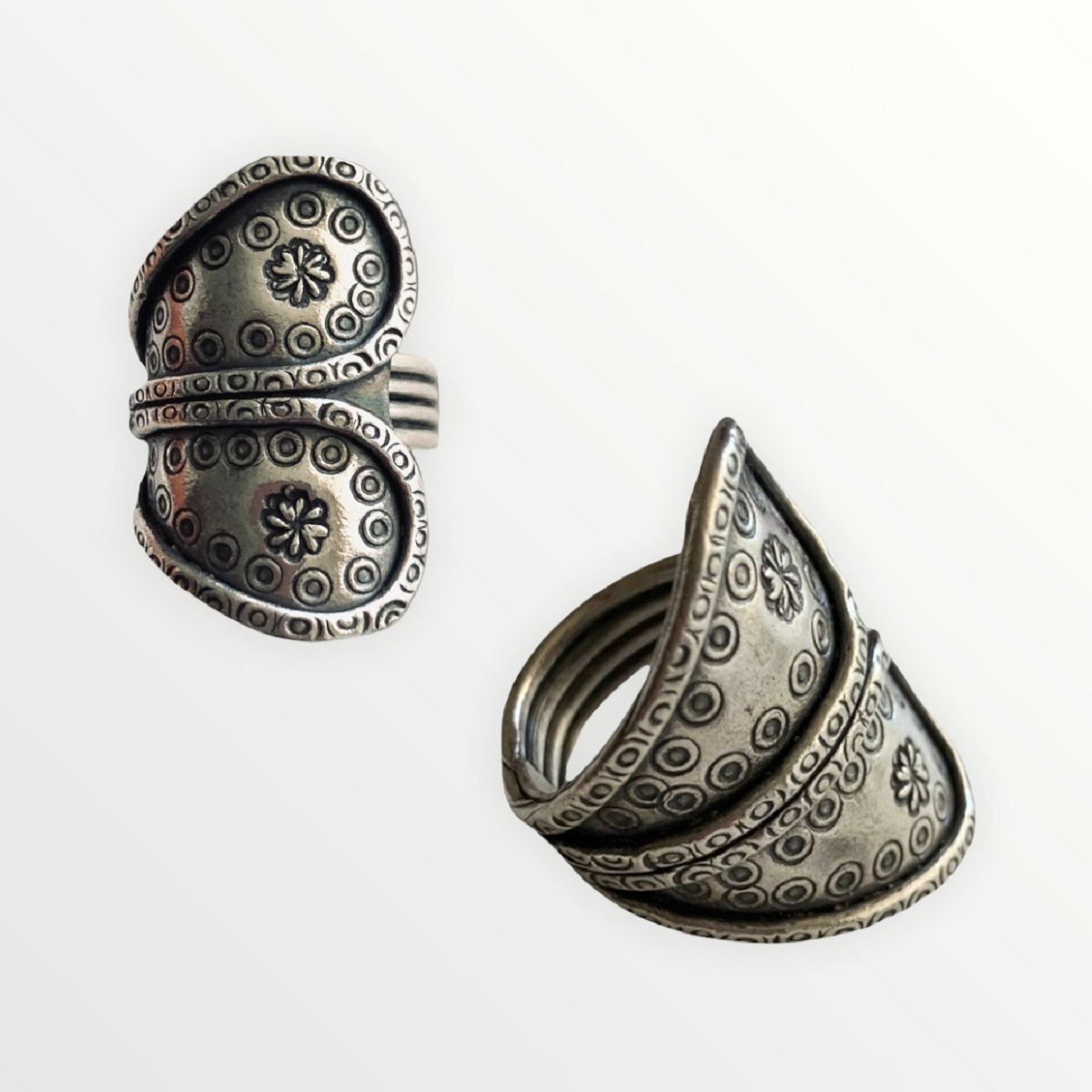 TAETHAI - Anillo de plata 925 envejecido