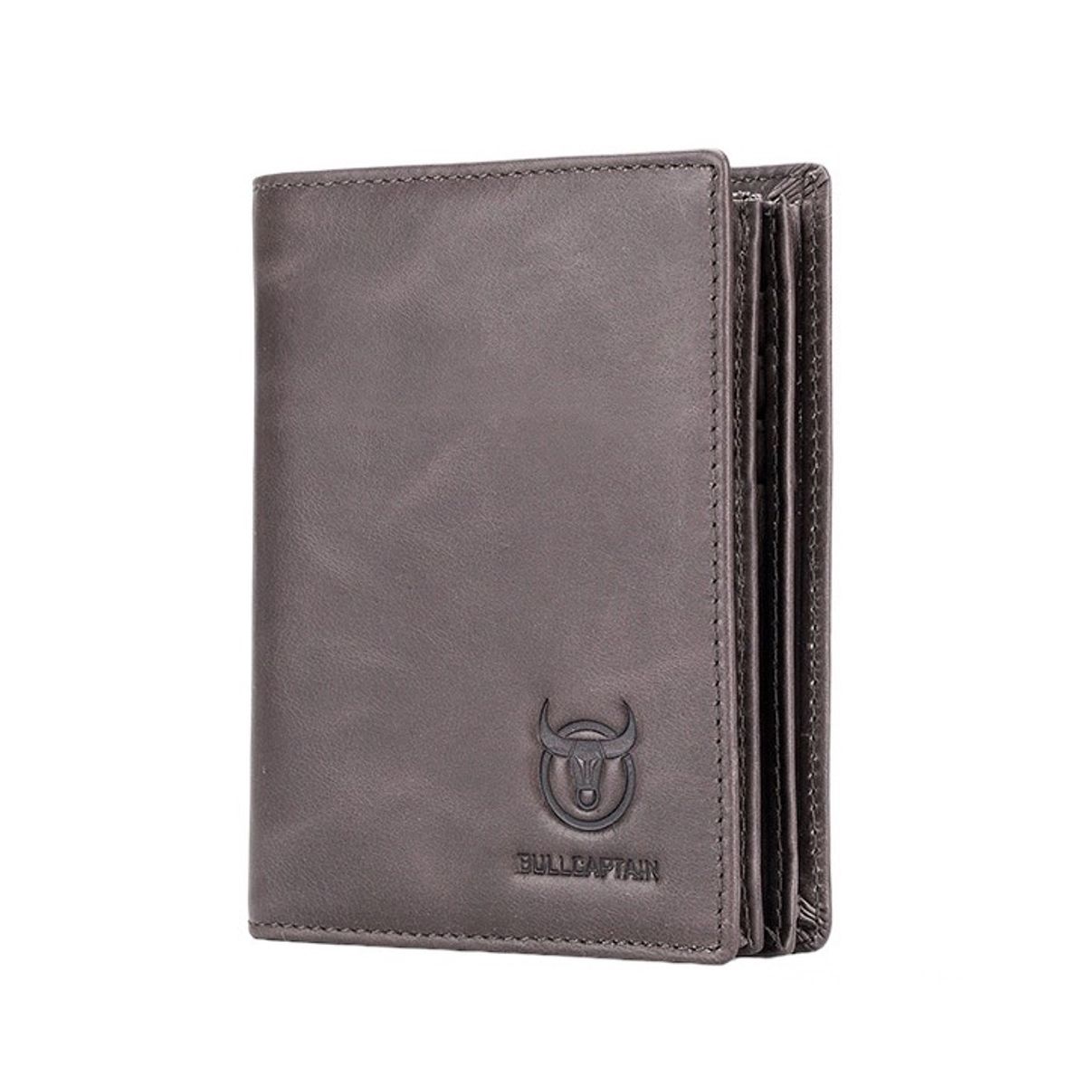 GENERICO - Billetera cuero genuino Bull Captain protec RFID mod Spare