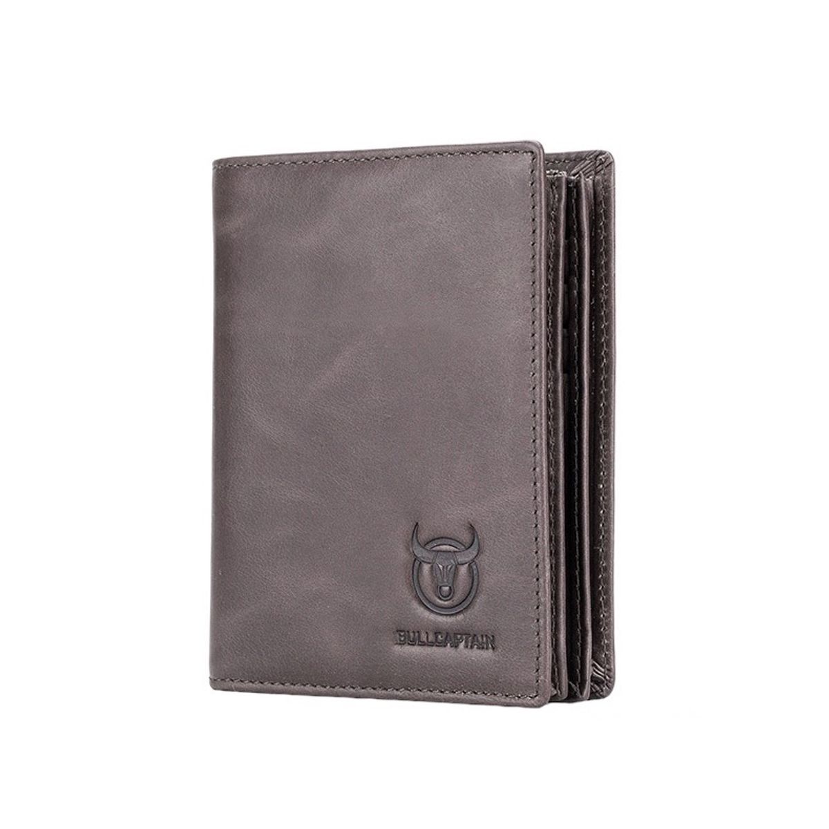 GENERICO - Billetera cuero genuino Bull Captain protec RFID mod Spare