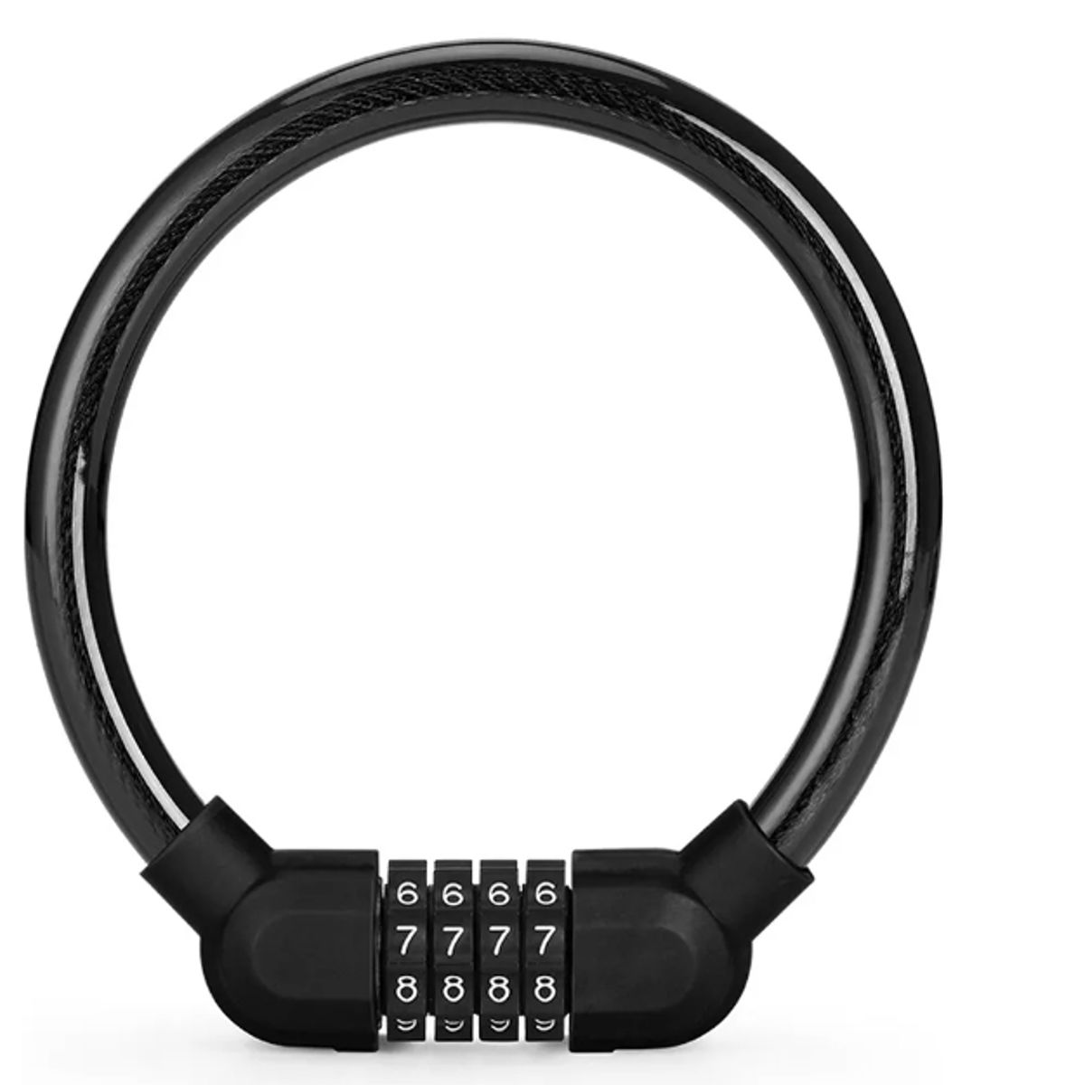 GENERICO - Candado Bicicleta Manguera Candado De Seguridad Con Clave