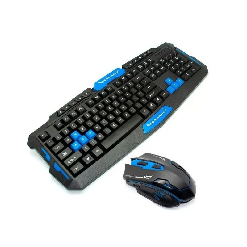 GENERICO - Teclado Mouse Inalambrico Gamer  Español