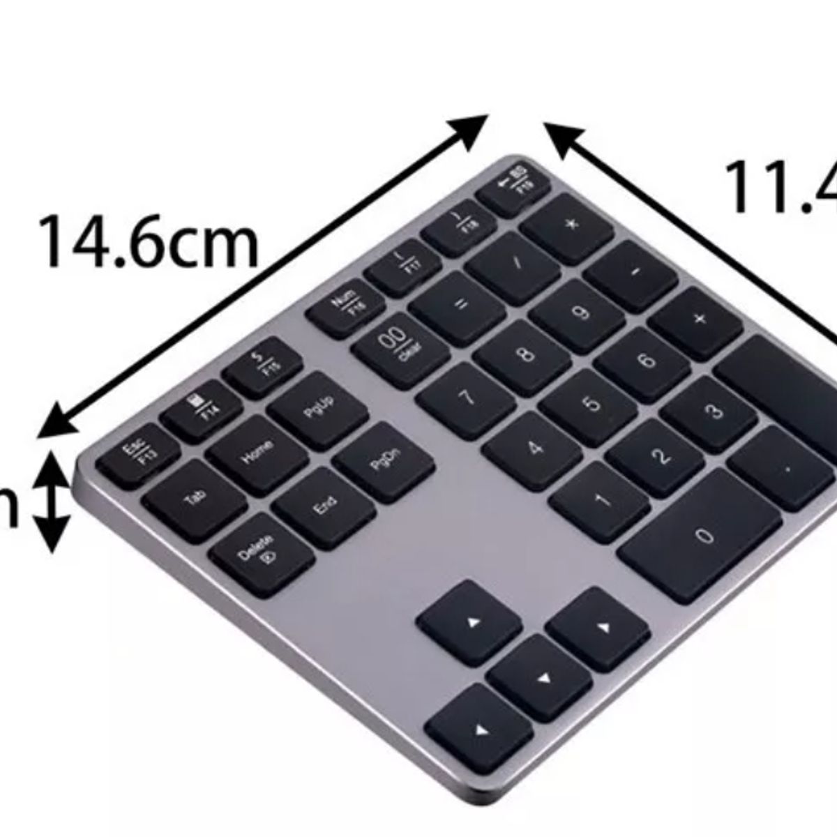 GENERICO - Teclado Numérico Bluetooth Compatible Con Macbook Notebooks