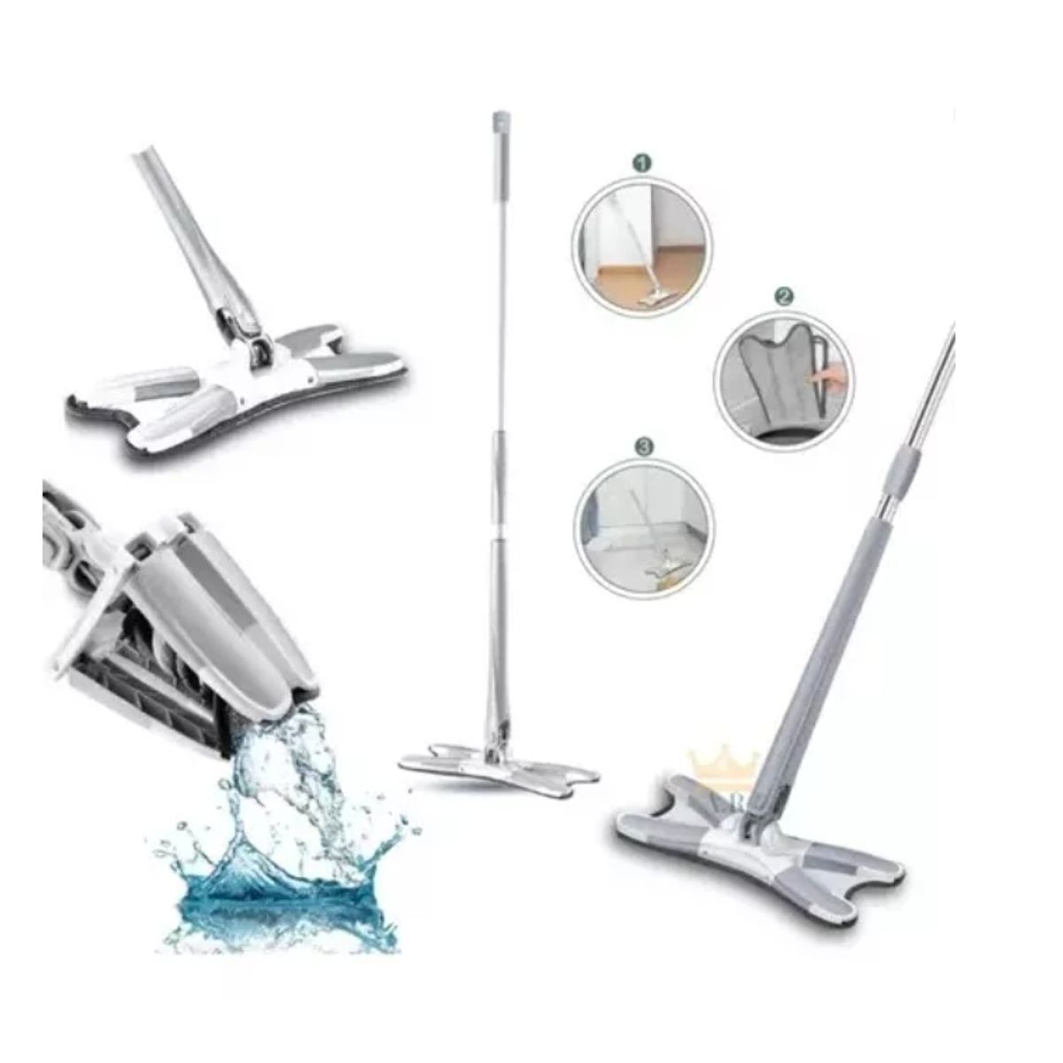 GENERICO - Mopa Trapeador Giratoria 360