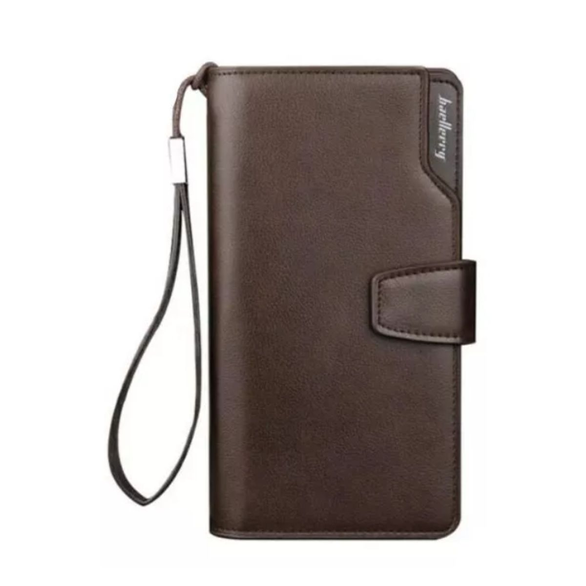 GENERICO - Chequera De Cuero Pu Lujo Con Broche