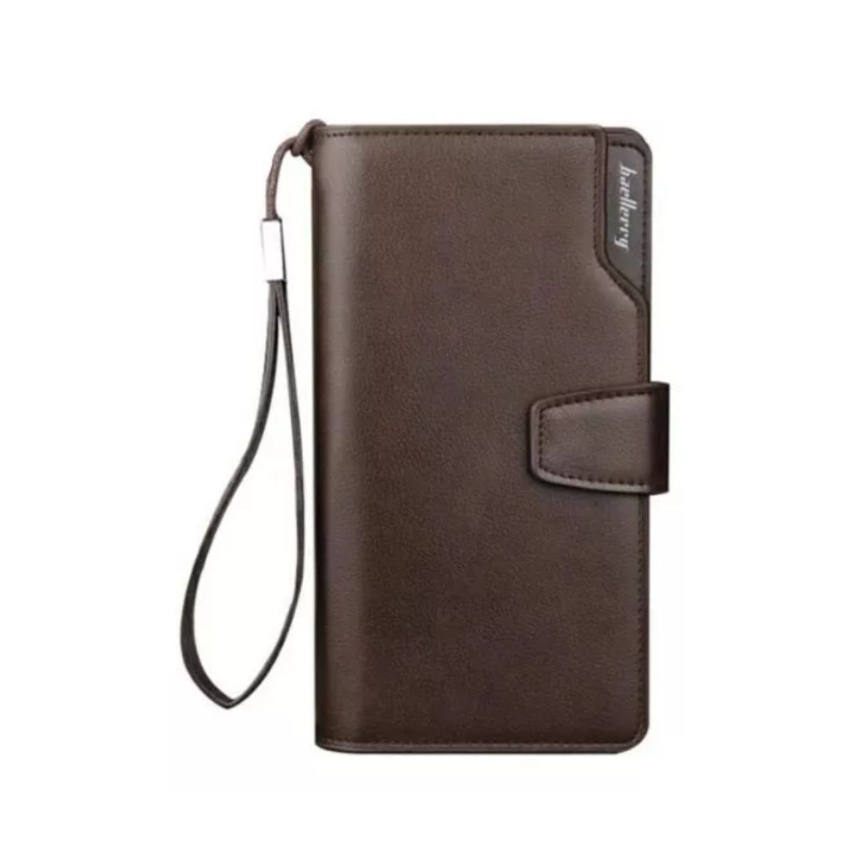 GENERICO - Chequera De Cuero Pu Lujo Con Broche