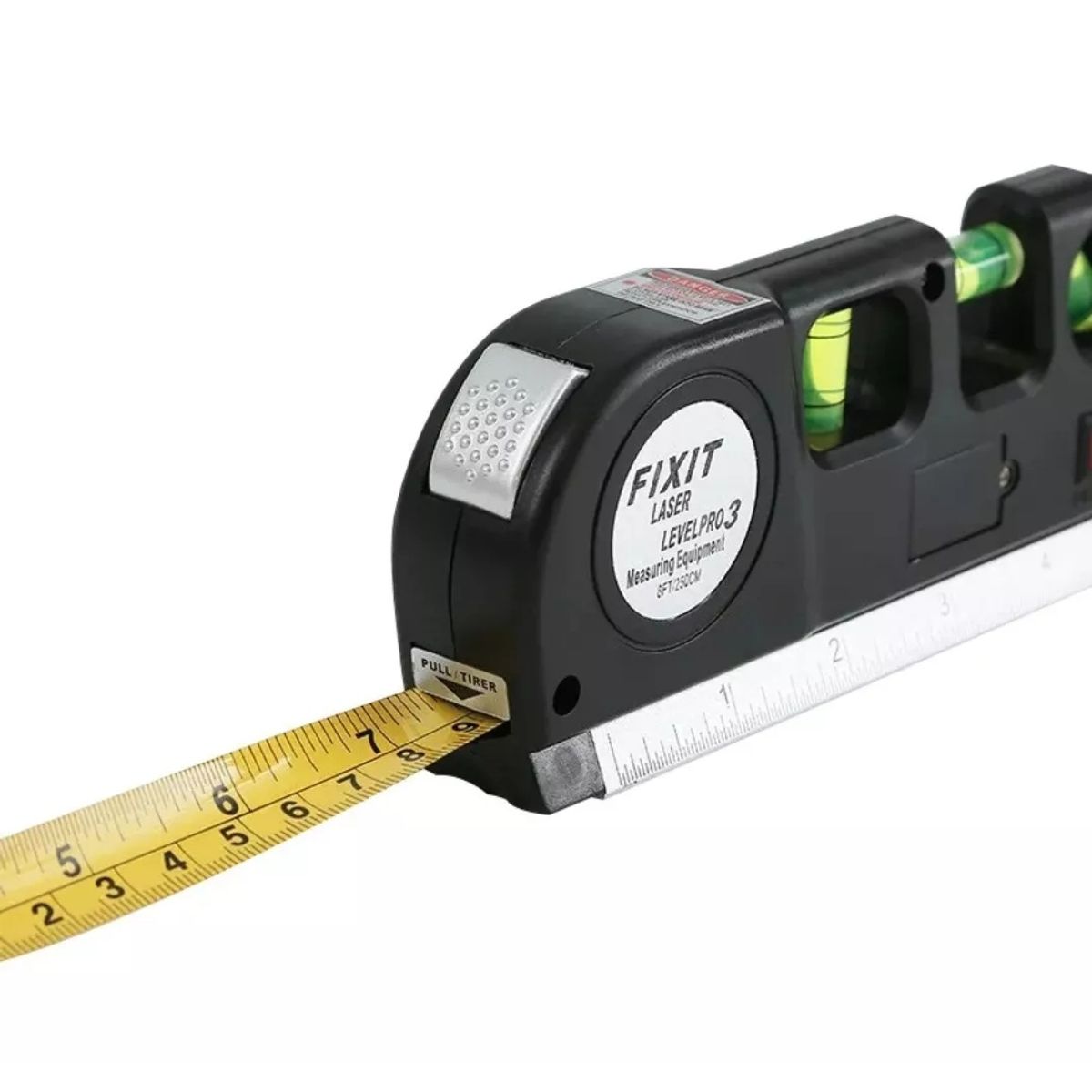GENERICO - Nivel Láser Multiuso Cinta Métrica Horizontal Alineador