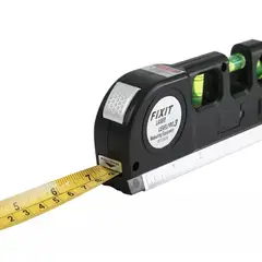 GENERICO - Nivel Láser Multiuso Cinta Métrica Horizontal Alineador