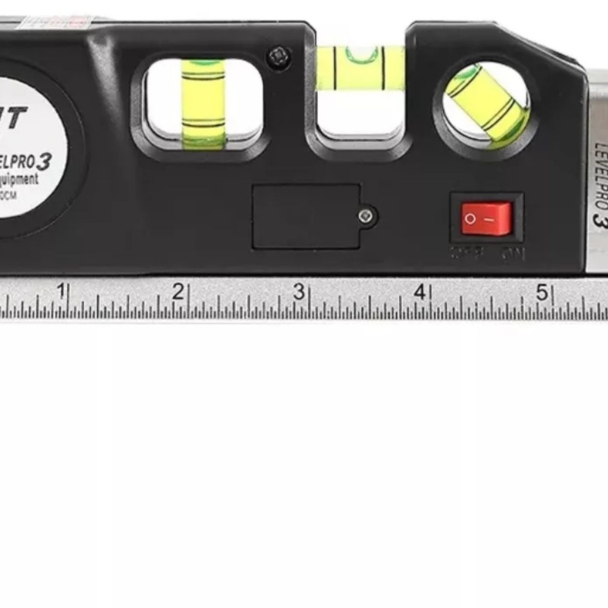 GENERICO - Nivel Láser Multiuso Cinta Métrica Horizontal Alineador