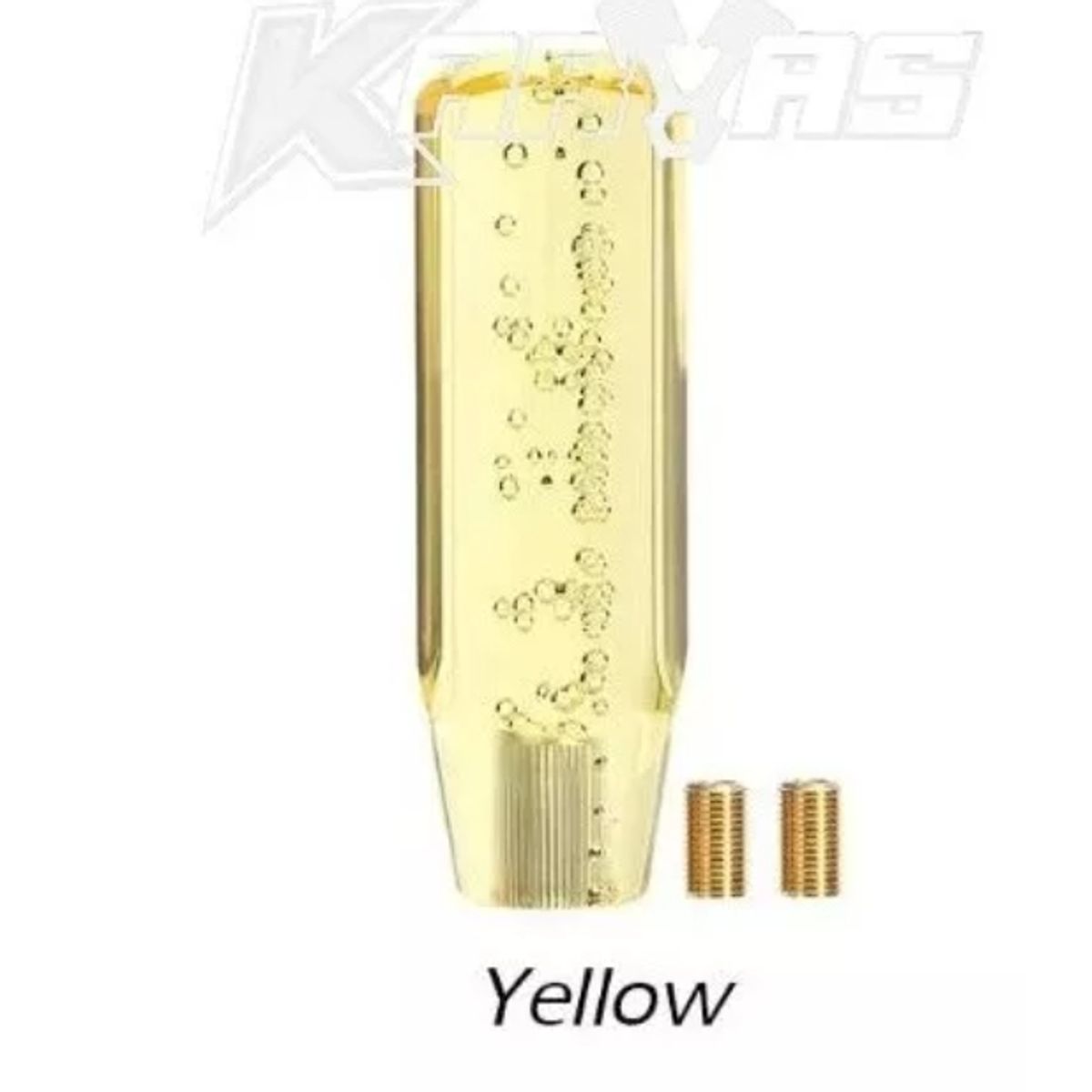 GENERICO - Pomo Palanca De Cambio Led Usb Burbuja Auto Universal Karvas