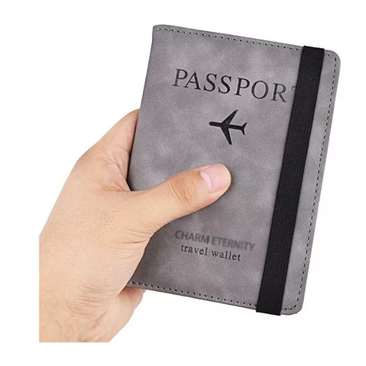 GENERICO - Porta Pasaporte Mujer Documento De Viaje Travel Wallet rfid
