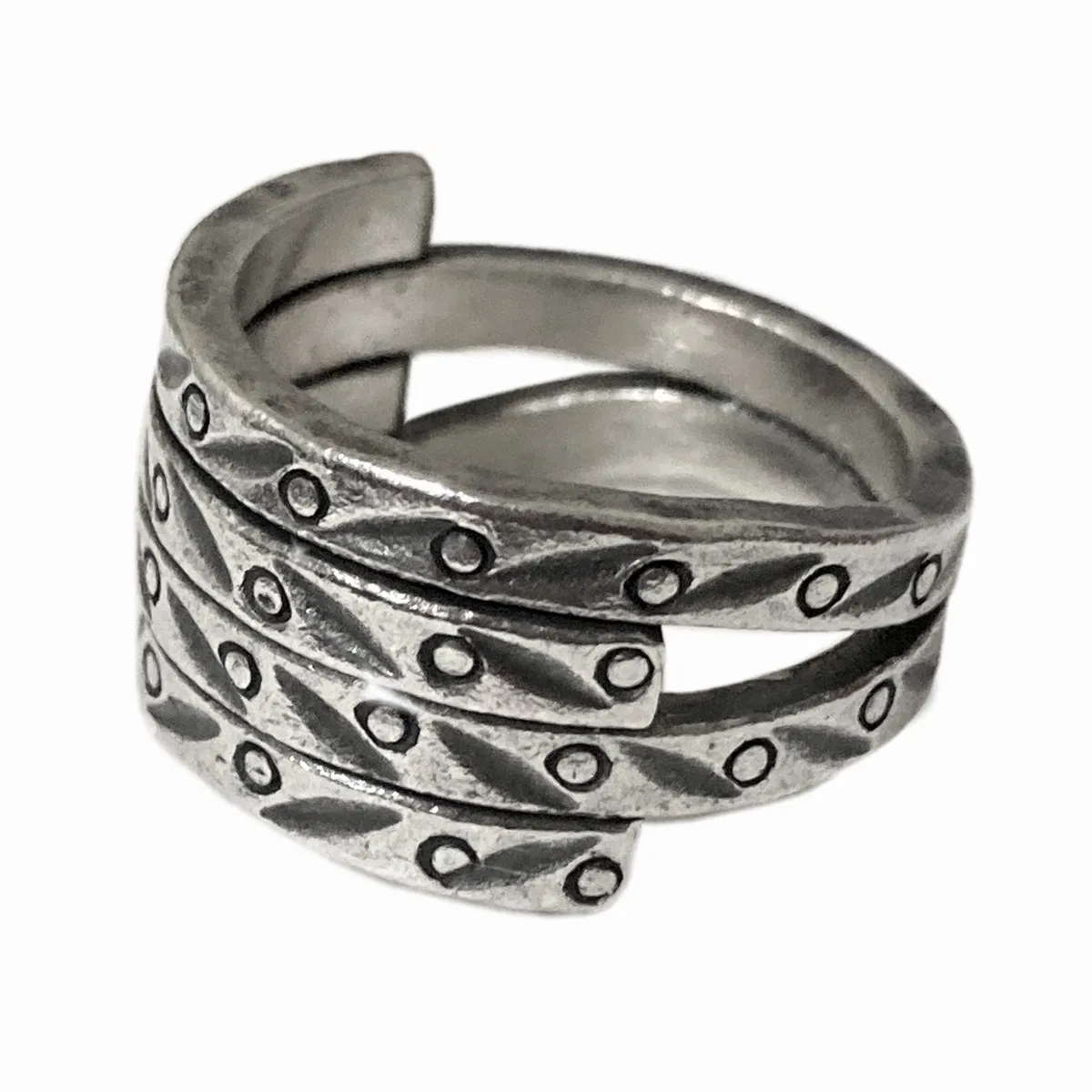 TAETHAI - Anillo de plata 925 envejecido