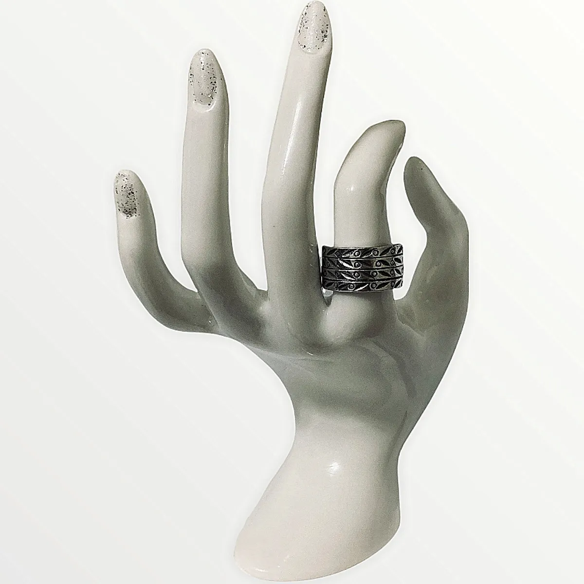 TAETHAI - Anillo de plata 925 envejecido