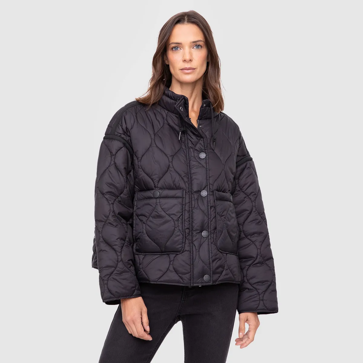 BUBBA - Women Puffa  Black Bubba