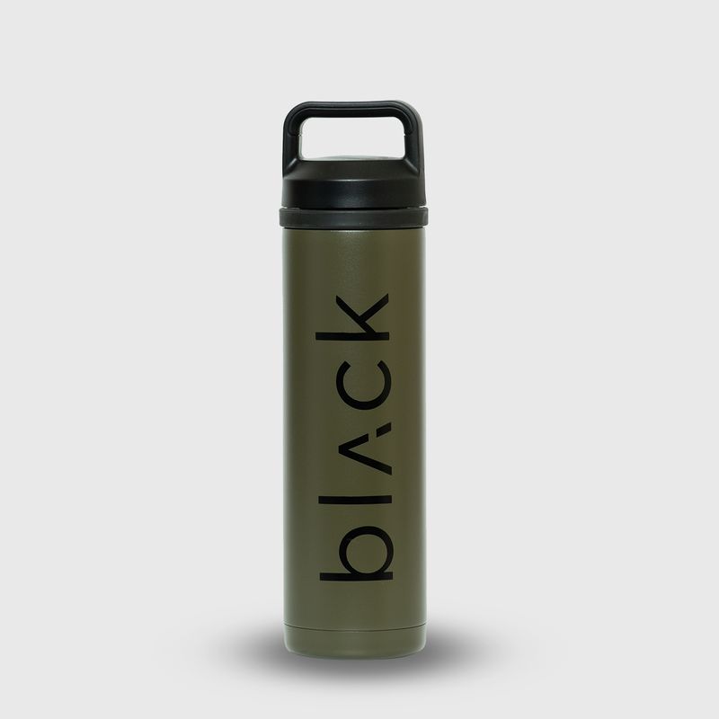 BUBBA - Double Wall Insulate Bottle Deep Green 25 Oz Black Bubba