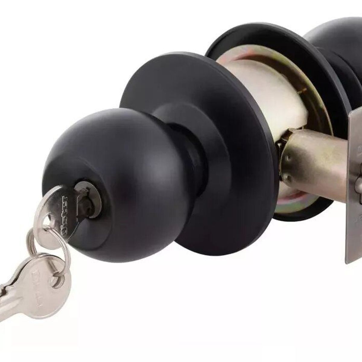 GENERICO - Cerradura  Sobreponer Doble Cerrojo Porton Sin Cilindro