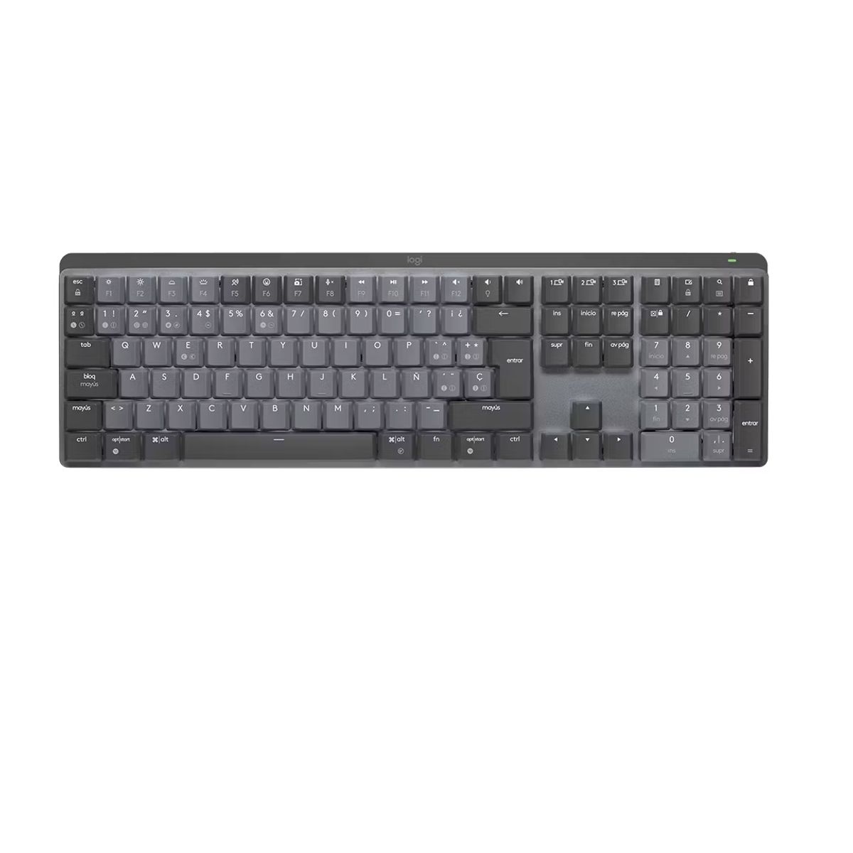 LOGITECH - Teclado Logitech Mx Mechanical Español Graphite