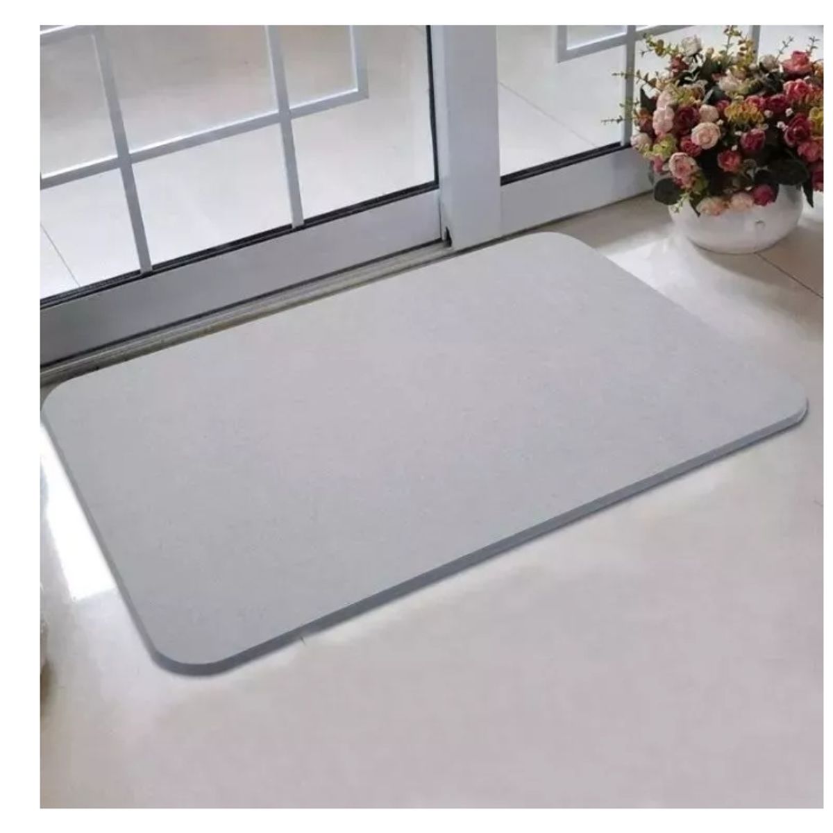 GENERICO - Limpiapiés Natural Alfombra De Piso Baño Secado Ultra Rápido