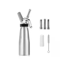 GENERICO - Sifon Crema Batida Dispensador Chantilly De Acero Inoxidable