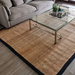 TRIBUS DEL MUNDO - Alfombra Yute Guntur 250 x 300 cm