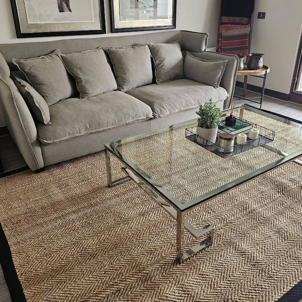 TRIBUS DEL MUNDO - Alfombra Yute Guntur 200 x 300 cm