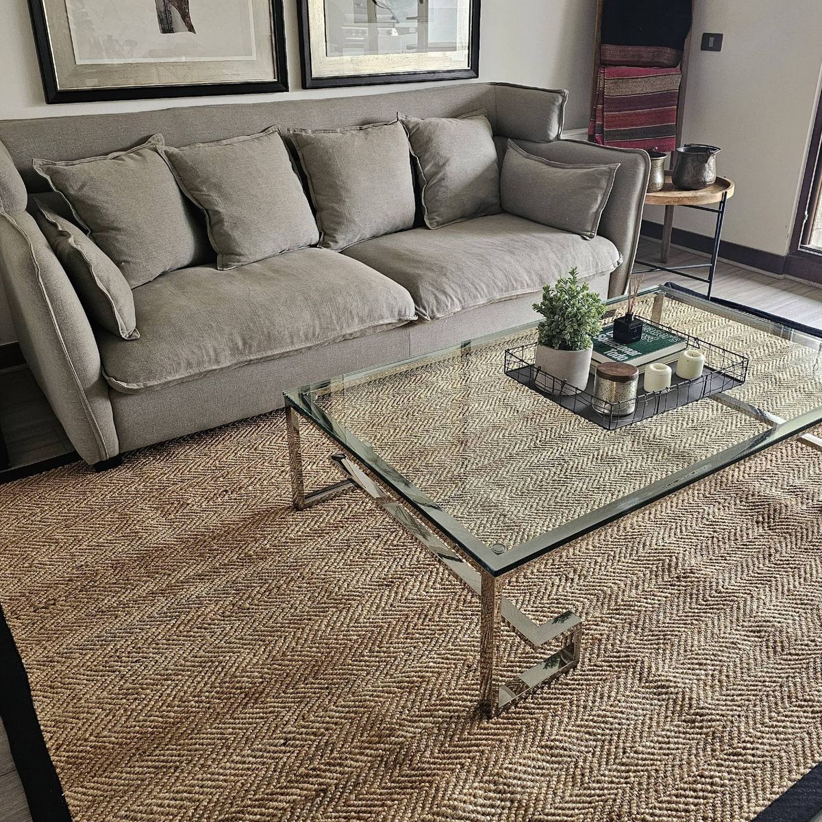 TRIBUS DEL MUNDO - Alfombra Yute Guntur 170 x 240 cm