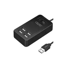 GENERICO - Splitter Hub Usb X4 Alargador Usb 2.00, 1.2 Mts 4 puertos