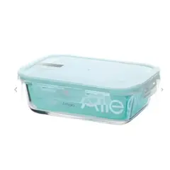 ALLEGRA - Contenedor Vidrio Hermetico Rectangular 1500ml