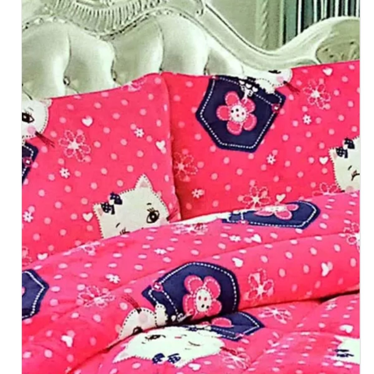 GENERICO - Cobertor De Invierno Con Chiporro 1.5 Plaza Peluditos Diseño