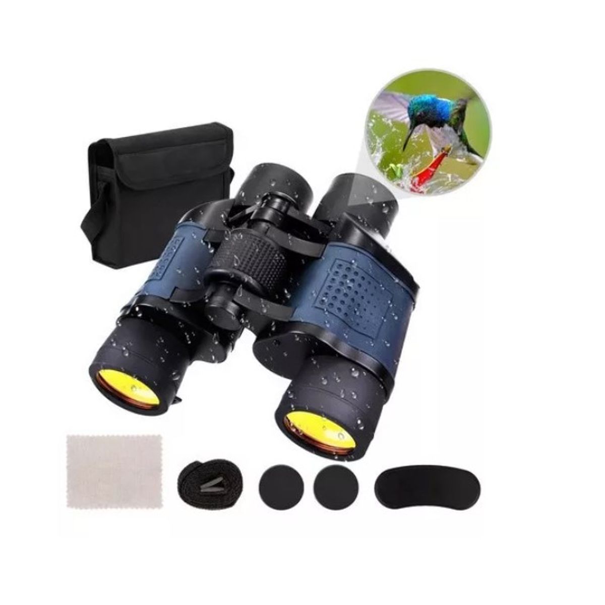 GENERICO - Binoculares Telescópicos De Alta Resolución Hd 60x60 3000 M