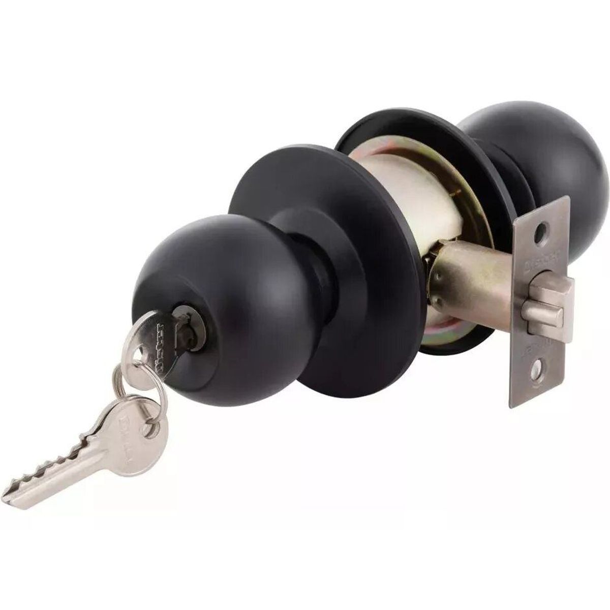 GENERICO - Chapa Cerradura Sobreponer Doble Cerrojo Porton Sin Cilindro