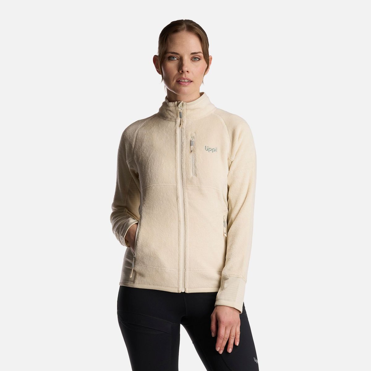 LIPPI - Chaqueta Mujer Numan Shaggy-Pro Jacket Crema Lippi