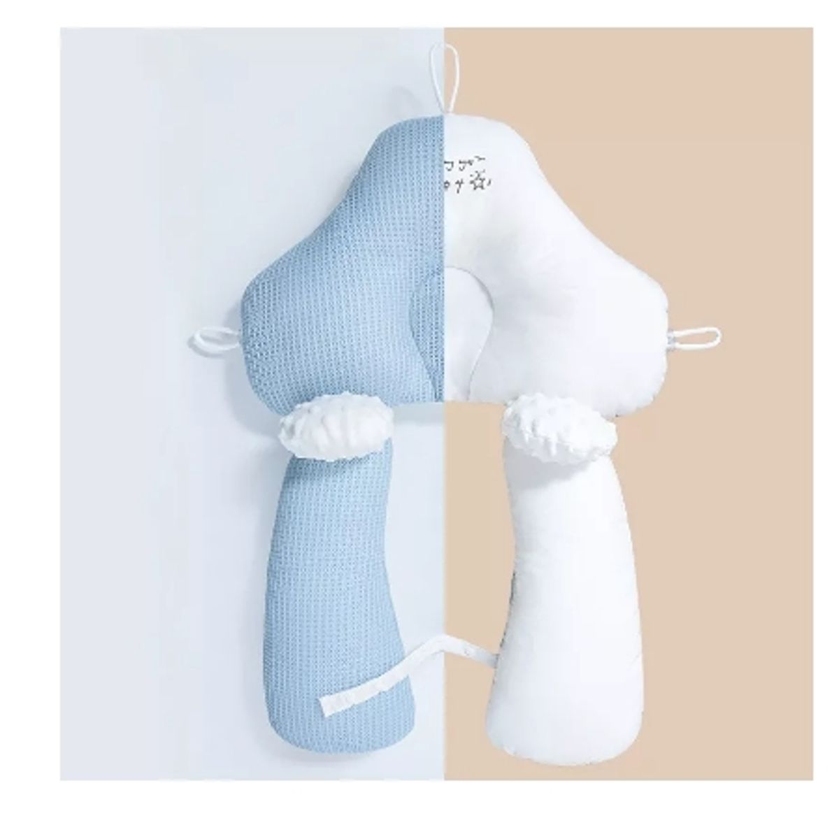 GENERICO - Cama Cojín Nido Colecho De Algodón + Almohada Reforzado