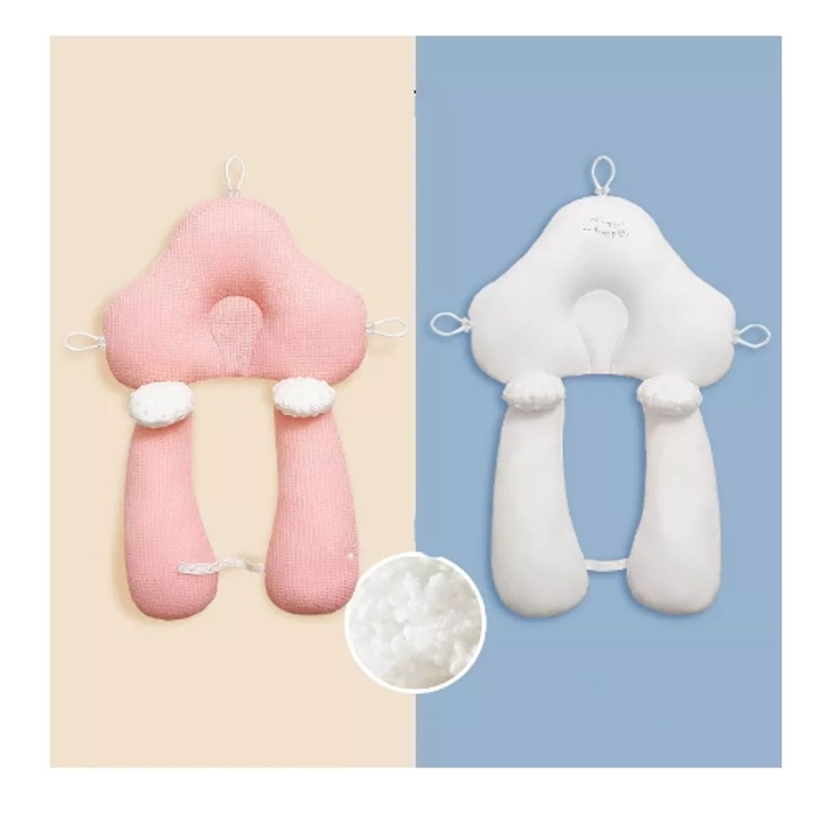 GENERICO - Cama Cojín Nido Colecho De Algodón + Almohada Reforzado