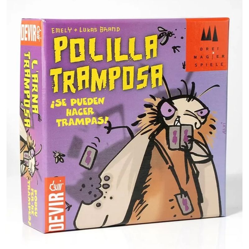DEVIR - Juego de Cartas la Polilla Tramposa