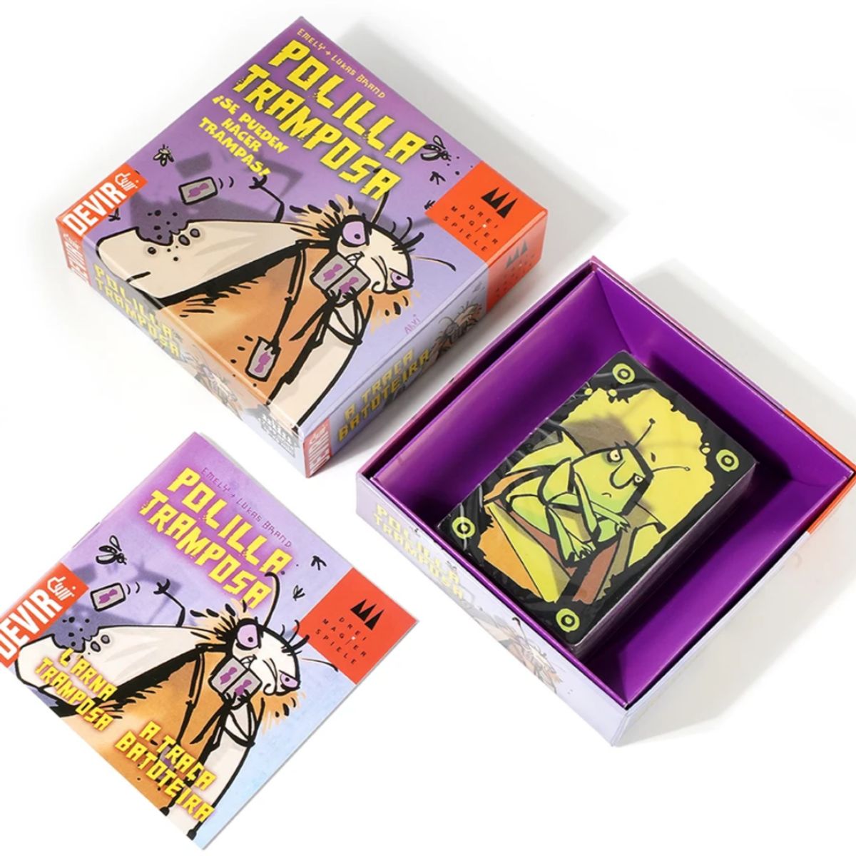 DEVIR - Juego de Cartas Familiar Divertido Hacer Trampa Permitido