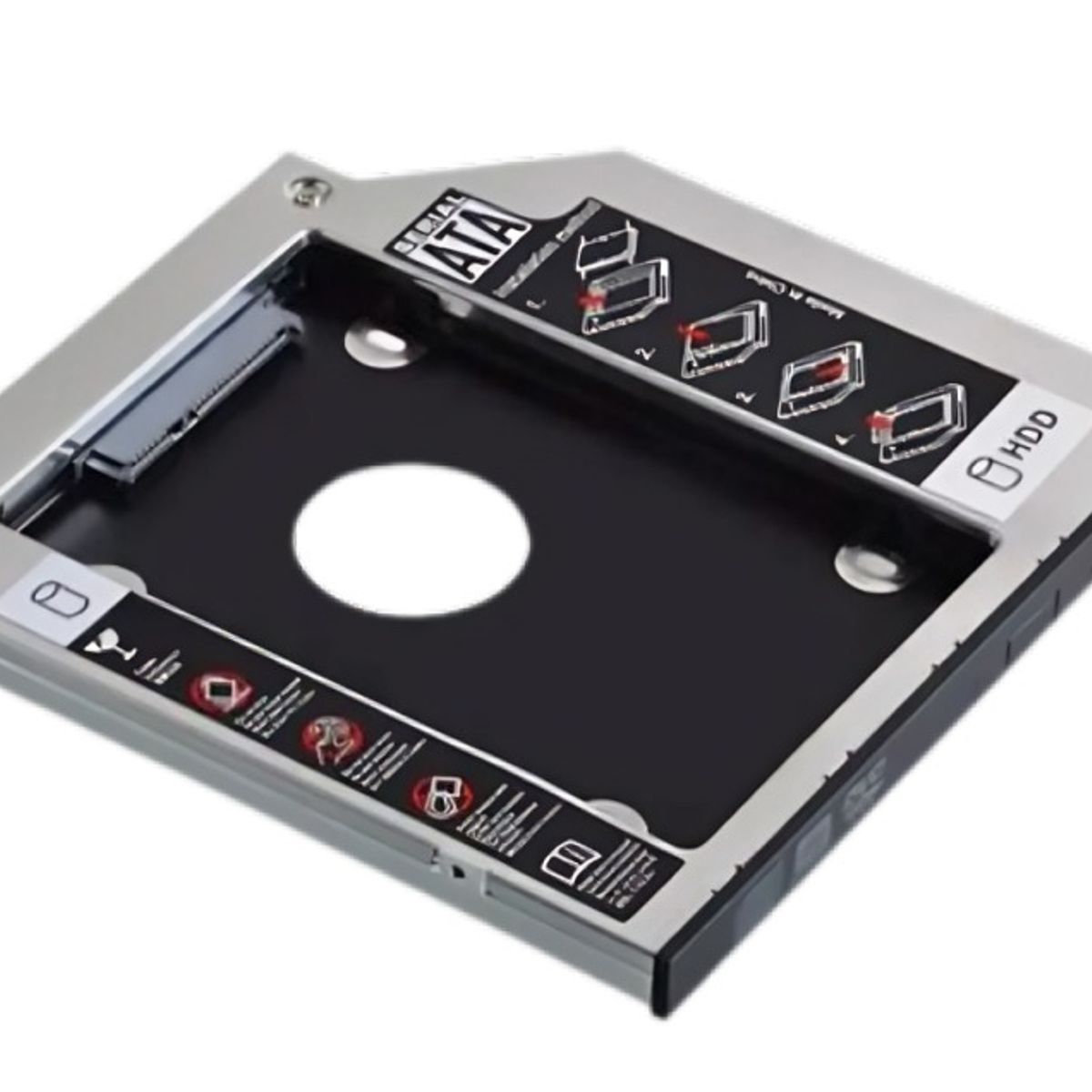 OEM - Caddy Adaptador 127mm Notebook Sata Hdd Ssd