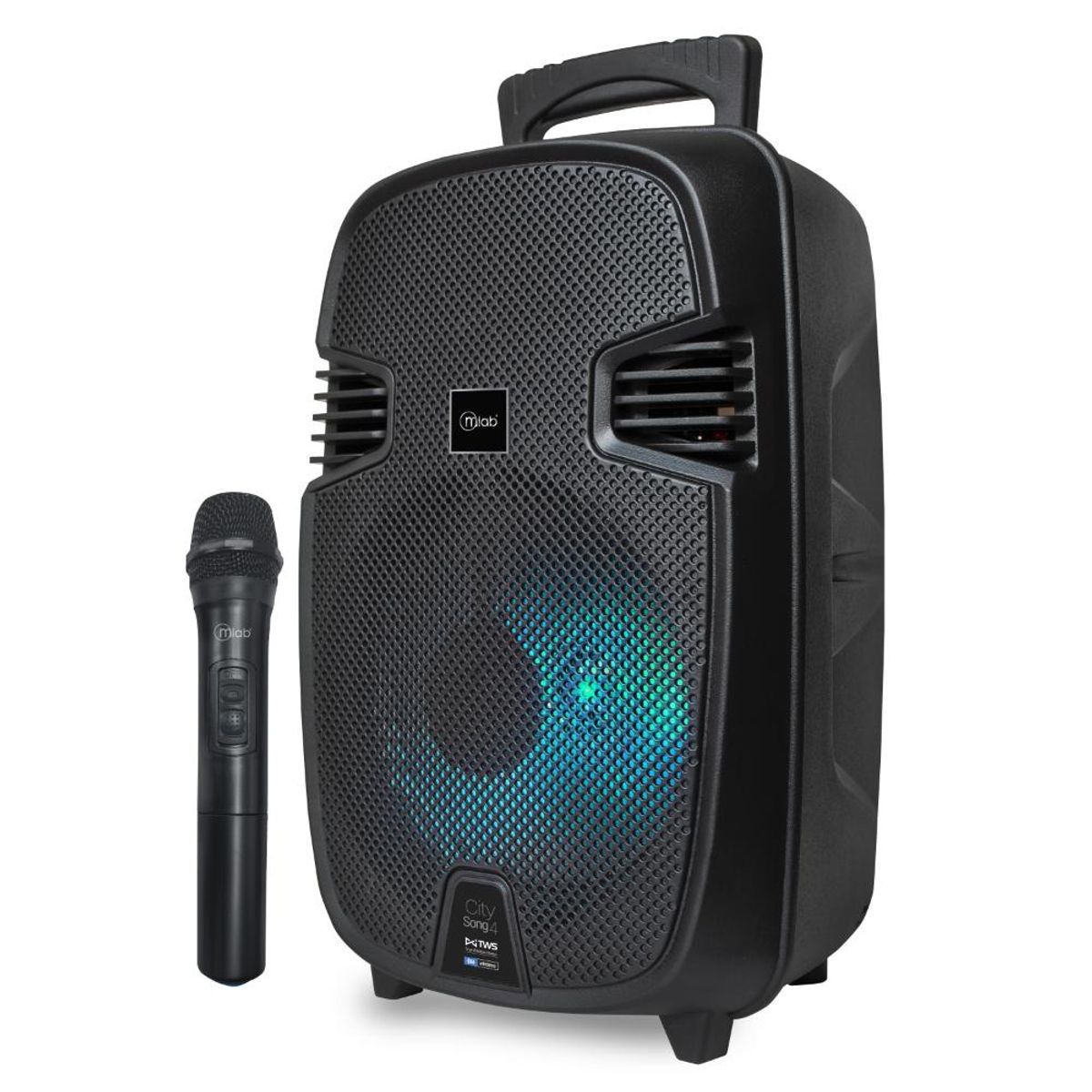 MLAB - Parlante Portatil Karaoke Mlab 8901 City Song 4 - Gris