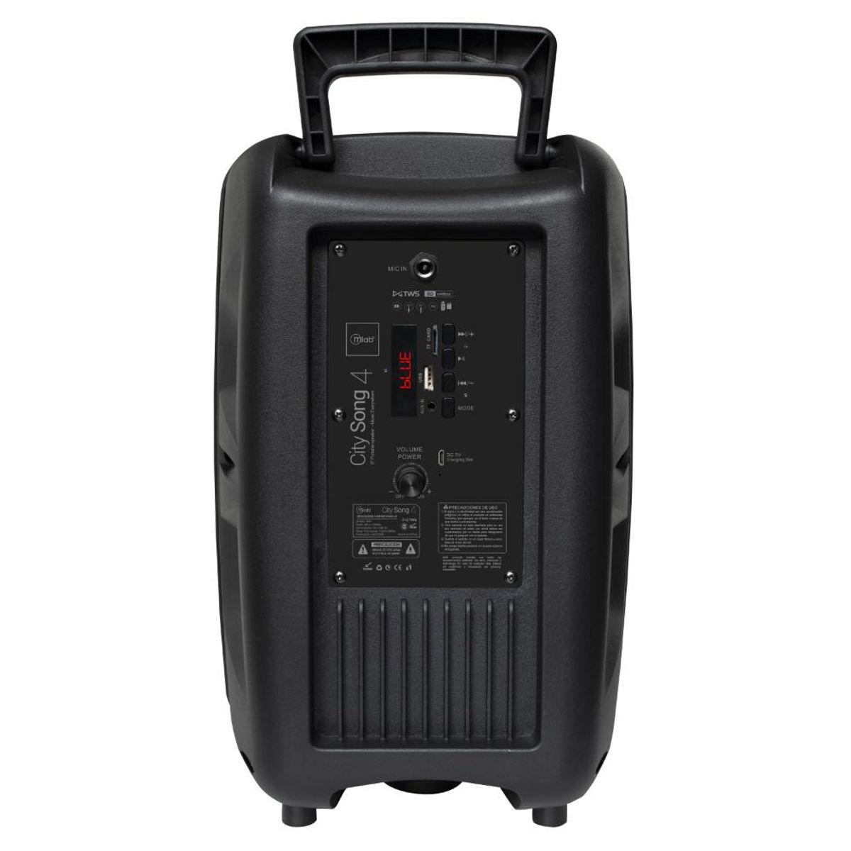 MLAB - Parlante Portatil Karaoke Mlab 8901 City Song 4 - Gris