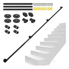 U BUY - Barandal De Pasamanos De Tubo Escaleras Profesionales 3m