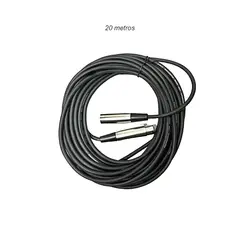 MEKSE - Cable Canon Canon Xlr Microfono O Parlante 20 Metros PB-L0