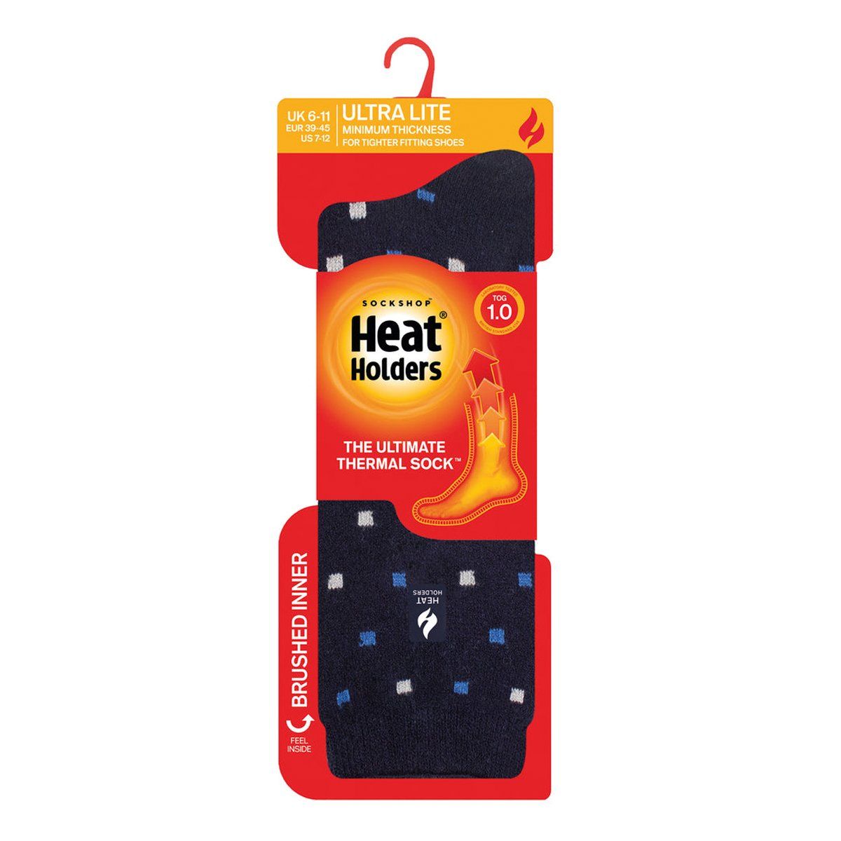 HEAT HOLDERS - Calcetín Ultra Lite Micro Square - Zadar Azul Marino Heat Holders